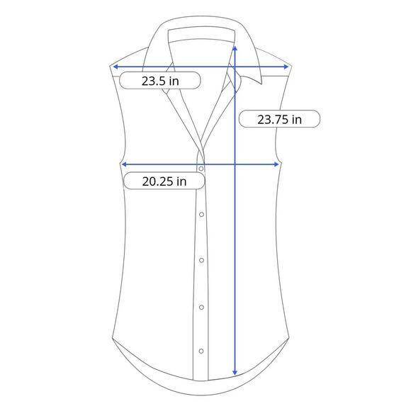 Charming Charlie Sleeveless Stripe Tee Shirt Blouse Sheer Peach Chiffon Shoulder - Picture 11 of 11